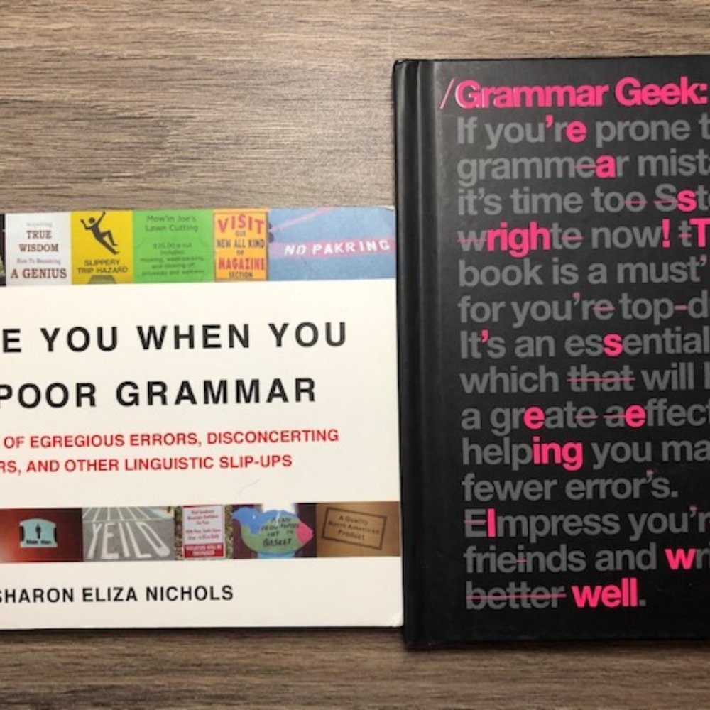 SOLD Grammar Set: Grammar Geek + I Judge You When